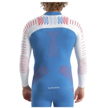 UYN Functional Long Sleeve Shirt Natyon 3.0 Russia Turtle Neck Fitted Underwear Blue/White Men's