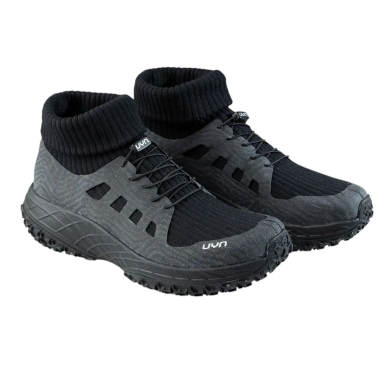 UYN Winter Running Shoes Shetland (Trail, sock-like construction, waterproof) black men's