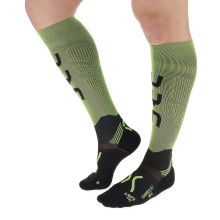 UYN Running Sock Compression Fly (Compression sock, for intense running sessions) lime green/black Men - 1 Pair