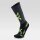 UYN Running Sock Compression Fly (Compression Sock, for intense running sessions) anthracite gray/lime Men - 1 Pair