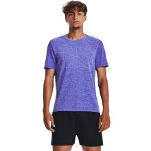 Under Armour Seamless Stride Sports Shirt Royal Blue Men's