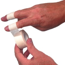 Unique Finger Protection Tape white Width 2.54cm - Roll 9.4m -