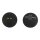 Unsquashable Squashball (2 yellow dots, speed very slow) black - 1 ball