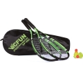 Victor VICFUN Speed-Badminton Set 100 (2xRackets, 3xBalls, 1xBag) green