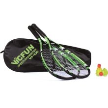 Victor VICFUN Speed-Badminton Set 100 (2xRackets, 3xBalls, 1xBag) green