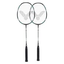 Victor Badminton racket Atomos 600 green - strung - <b>2-pack SET </b>