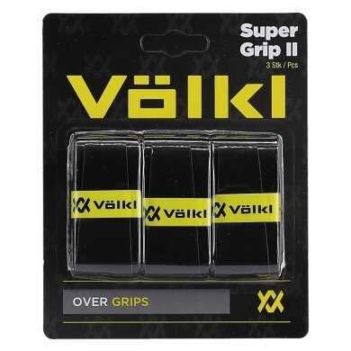 Völkl Overgrip Super Grip II black 3 pack