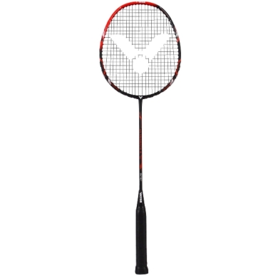 Victor Badminton racket Ultramate 6 (very head-heavy, medium) black/red - strung -