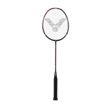 Victor Badminton racket Ultramate 8 (head-heavy, medium) black/purple - strung -