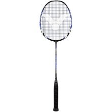 Victor Badminton racket V-4000 Wave Tech (88g/head heavy/medium) black/blue - strung -