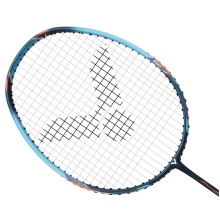 Victor Badminton racket Thruster K 12 M (head heavy, very flexible) light blue - unstrung -