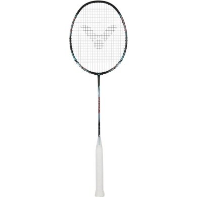 Victor Auraspeed 33H C Badminton Racket (slightly head heavy/stiff) blue - unstrung -