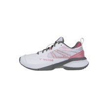 Victor Indoor Court Shoes A610IVF AH white/grey Ladies