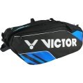 Victor Racketbag Doublethermobag BR9213 CF (Racket Bag, 2 Main Compartments, Shoe Compartment) 2024 black/blue