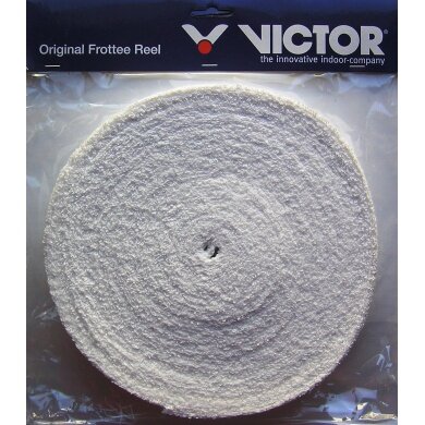 Victor Overgrip Terry Grip (overgrip tape) white 12m roll