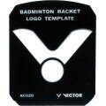 Victor Logo Template for Badminton String/Badminton Racket - 1 Piece