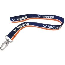 Victor Keychain Lanyard - 43cm dark blue/orange