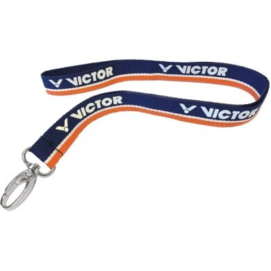 Victor Keychain Lanyard - 43cm dark blue/orange