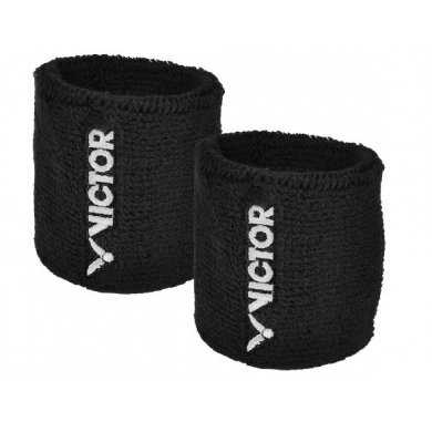 Victor Sweatband black 2-pack