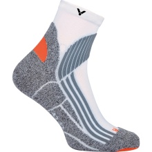 Victor Indoor Sock Explosion White/Grey - 2 Pairs