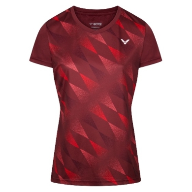 Victor Sport-Shirt T-44102 D (high breathability) red Women