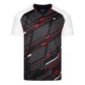 Victor Sport T-shirt T-43101 C (V-neck) black/white/red Men