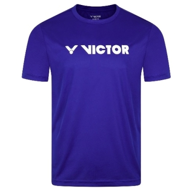 Victor Sport T-shirt T-43104 B (100% Polyester) blue Men