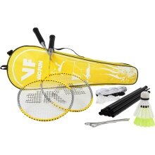 Victor VICFUN Badminton Leisure Set Hobby Type A (2x Rackets, 2x Shuttlecocks, 1x Net, 1x Bag)