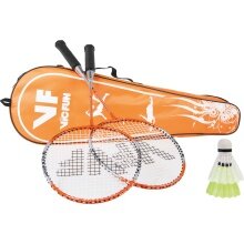 Victor VICFUN Badminton Leisure Set Hobby Type B XT 1.6 (2x Rackets, 2x Shuttlecocks, 1x Bag)