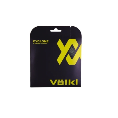 Völkl Tennis String Cyclone (Durability+Spin) graphite grey 12m Set