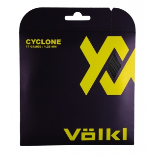 Völkl Tennis String Cyclone (Durability+Spin) black 12m Set