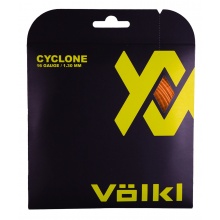 Völkl Tennis String Cyclone (Durability+Spin) orange 12m Set