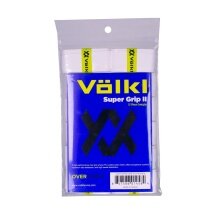 Völkl Overgrip Super Grip II (thin, grip) white 12-pack clip bag