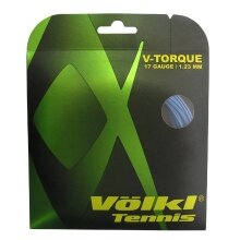 Stringing with tennis string Völkl V-Torque blue