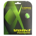 Stringing with tennis string Völkl V-Torque green