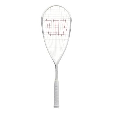 Wilson Squash racket Tempest Lite (134g) white/silver - strung -