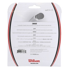 Wilson Tennis String Sensation Plus (Comfort+Control) black 12m Set