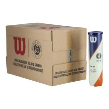 Wilson Tennis Balls Roland Garros Clay Can 18x4 in Carton