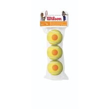 Wilson Methodology Balls Stage 2 Starter yellow/orange Bag of 3