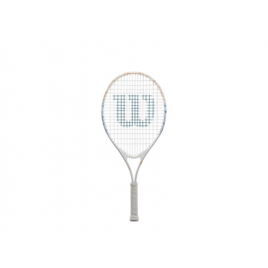 Wilson Kids Tennis Racket Roland Garros Elite 23in (7-10 years) white - strung -