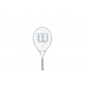 Wilson Kids Tennis Racket Roland Garros Elite 21in (4-7 years) white - strung -