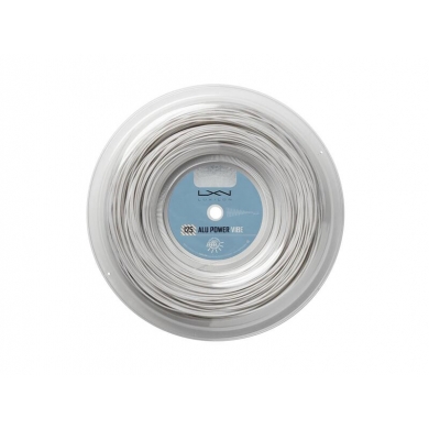 Luxilon Tennis String Alu Power Vibe 1.25 (Durability+Arm Protection) pearl white 200m roll