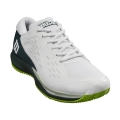 Wilson Tennis Shoes Rush Pro Ace Clay/Sand Court (2E/wide) 2024 white/green Men