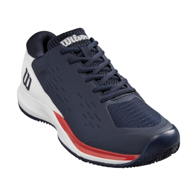 Wilson Tennis Shoes Rush Pro Ace Clay/Court (2E/wide) 2024 navy blue/white Men