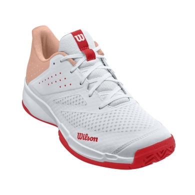 Wilson Tennis Shoes Kaos Stroke 2.0 Allcourt/Cushioning 2024 White/Red Women