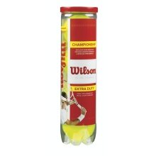 Wilson Tennis Balls Championship Extra Duty Can 4-Pack