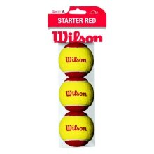 Wilson Methodology Balls Stage 3 Starter Red 3-pack Beutel