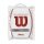 Wilson Overgrip Pro Perforated 0.55mm white 12-pack clip bag