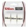 Wilson Overgrip Pro 0.6mm (Comfort/smooth/lightly adhesive) white 3-pack