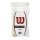 Wilson Overgrip Pro 0.6mm (Comfort/smooth/slightly tacky) white 30-pack clip bag